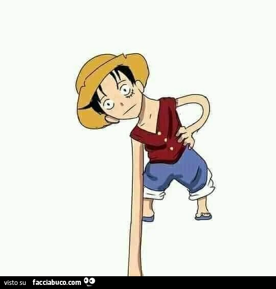 Il braccio di Rufy