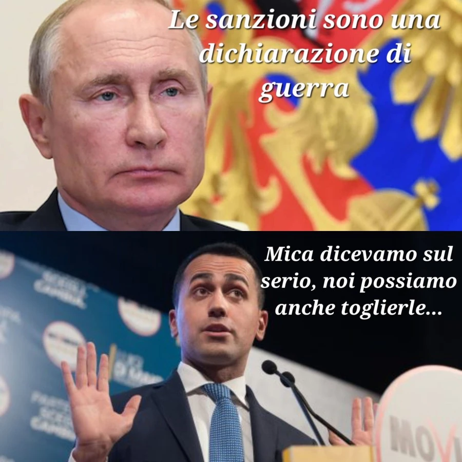 Putin e Di Majo