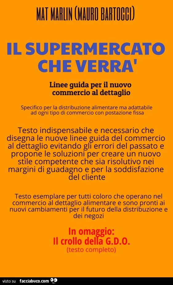 Il supermercato che verrà linee guida per il nuovo commercio al dettaglio