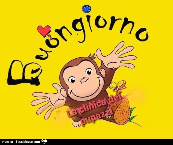 Curioso Come George - Buongiorno a tutti dalla scimmietta più