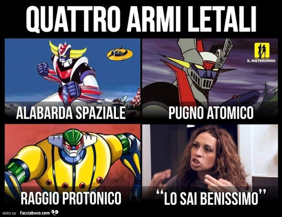 Quando lei ti dice: Lo sai benissimo