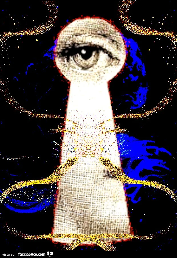 Come un occhio, che, largo, esterrefatto, s'aprì si chiuse, nella notte nera. (G. Pascoli, "Il lampo")