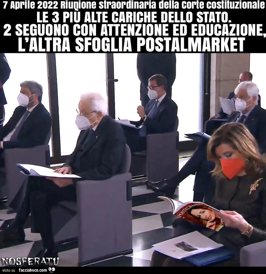 7 Aprile 2022 Riunione straordinaria della Corte costituzionale