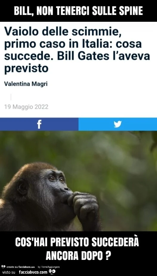 Bill, non tenerci sulle spine cos'hai previsto succederà ancora dopo?