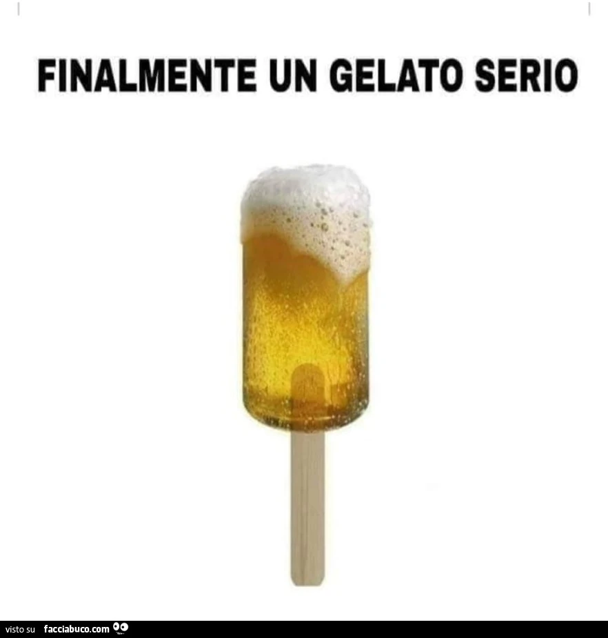 Finalmente un gelato serio