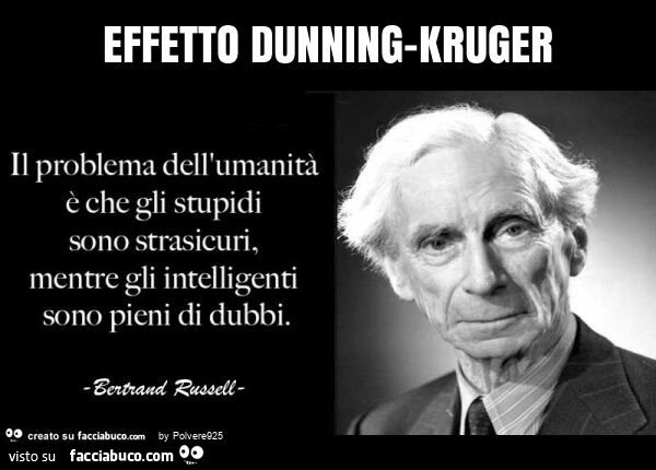 Effetto dunning-kruger
