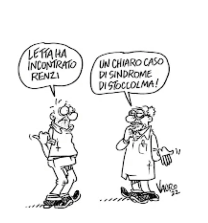 Letta ha incontrato Renzi. Un chiaro caso di sindrome di Stoccolma