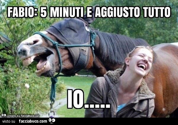 Fabio: 5 minuti e aggiusto tutto io