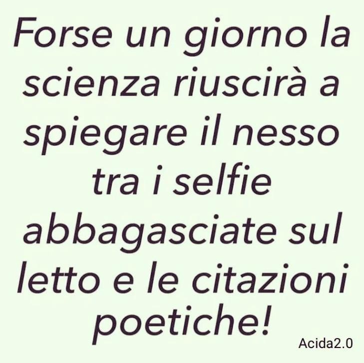Selfie e citazioni nesso