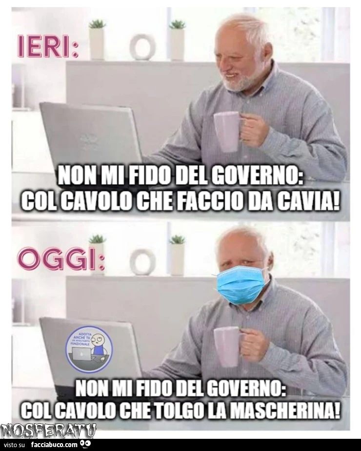 Non mi fido del governo