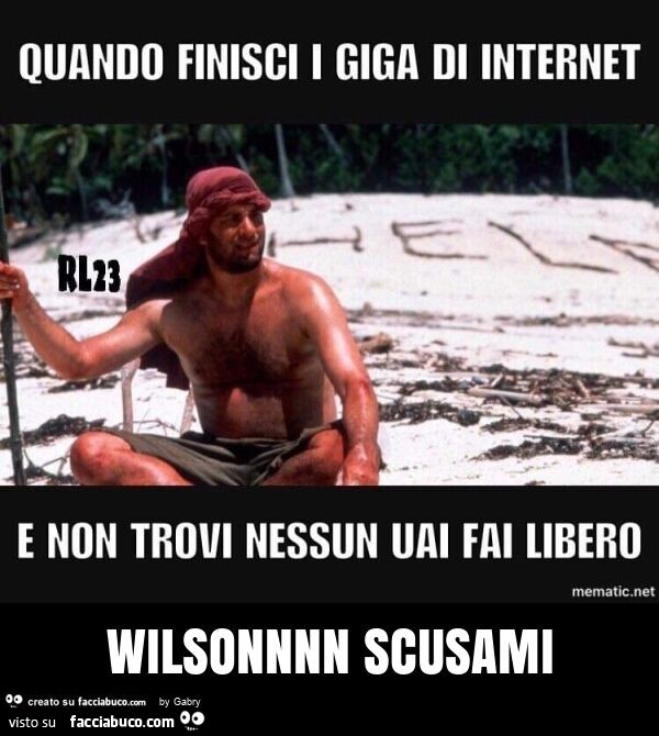 Wilsonnnn scusami