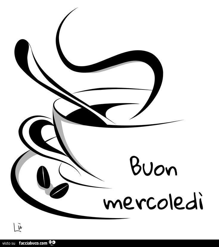 Caffè: buon mercoledì
