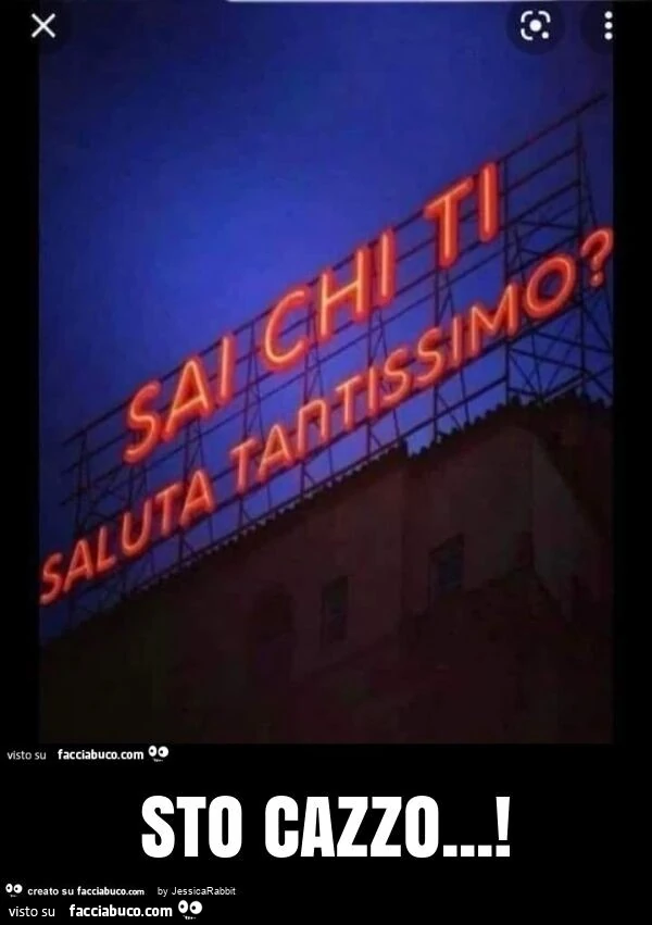 Sto cazzo