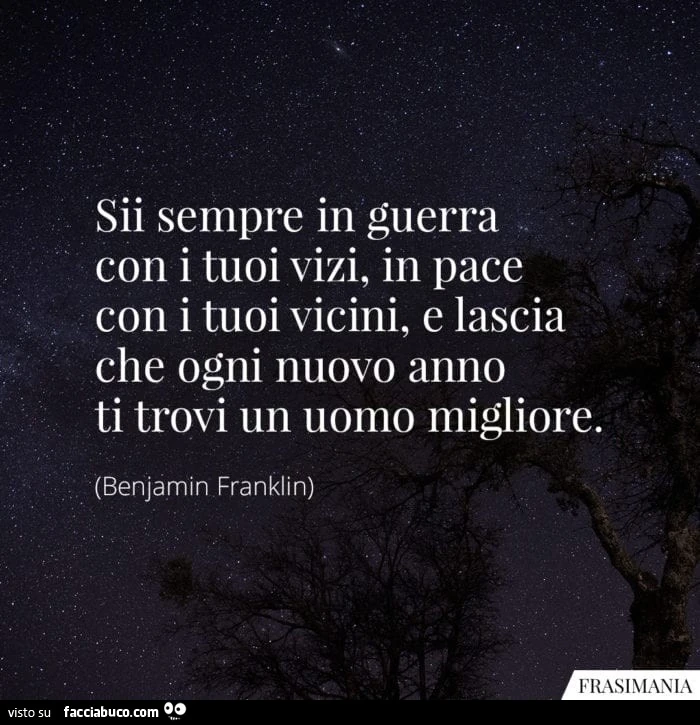 Il nuovo anno