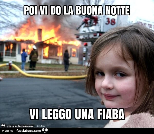 Poi vi do la buona notte vi leggo una fiaba