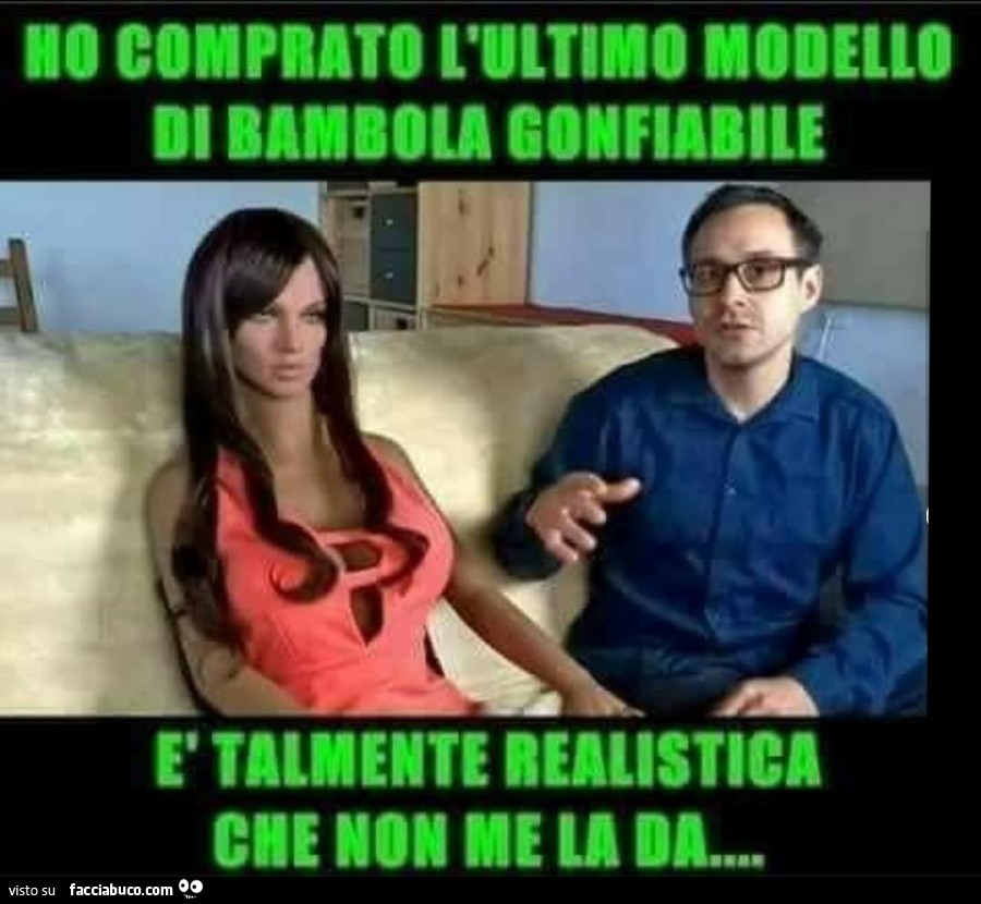 Bambola gonfiabile 