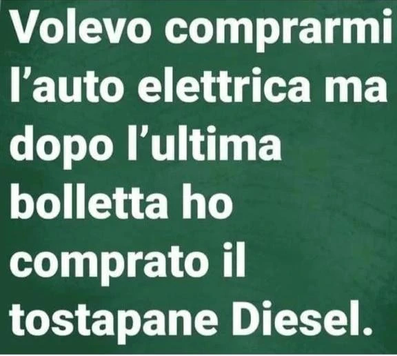 Bollette auto elettriche e tostapane