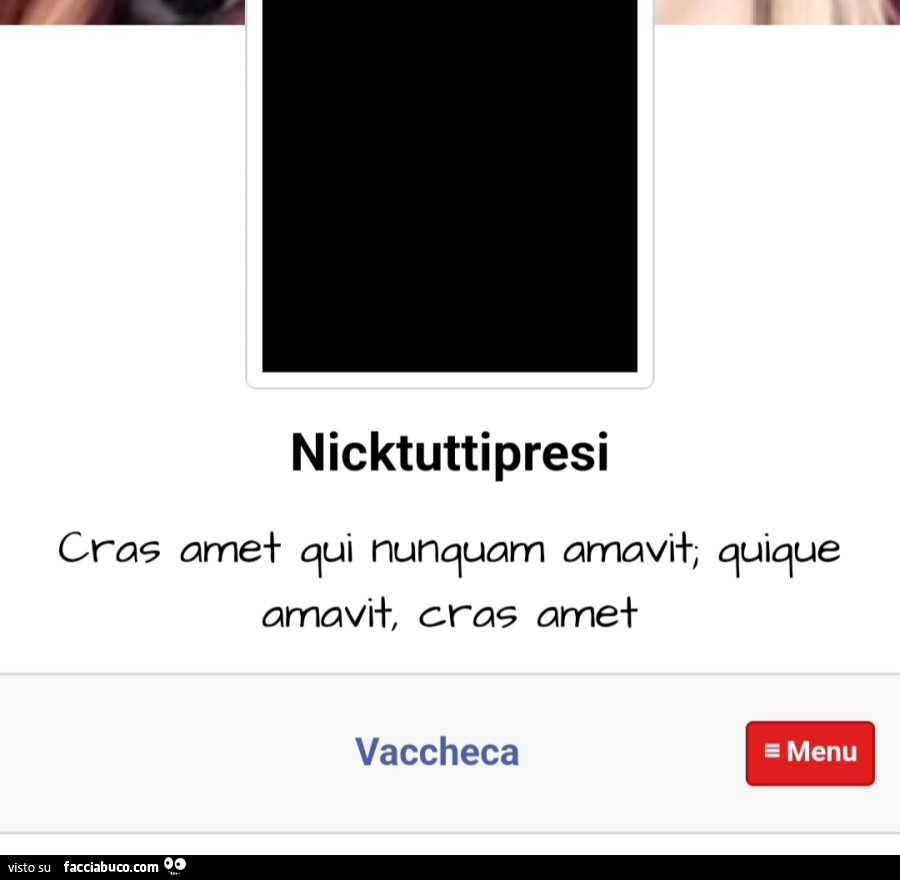 Foto profilo nera di Nicktuttipresi