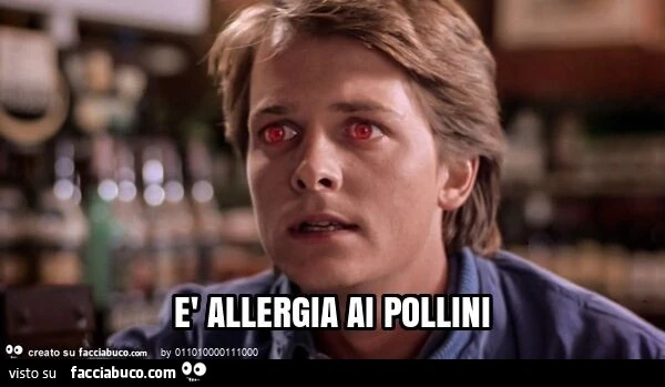 È allergia ai pollini