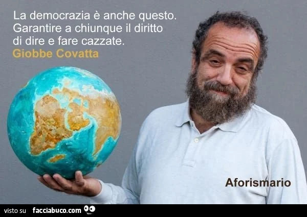 Democrazia e cazzate