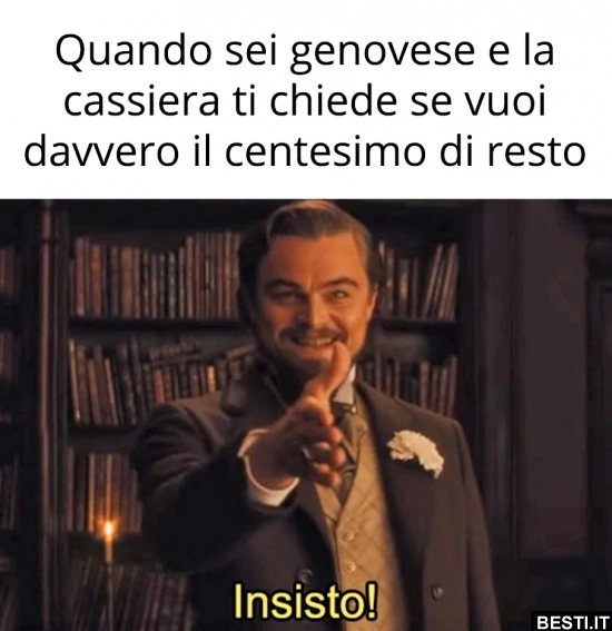 Un Genovese in cassa