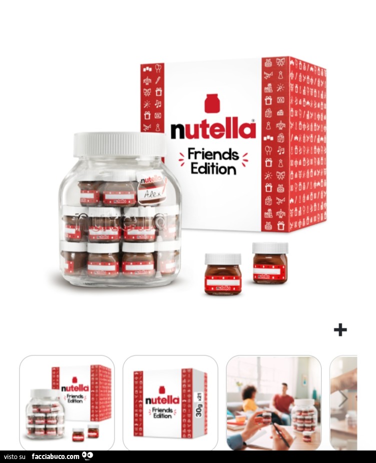 Nutella friends edition