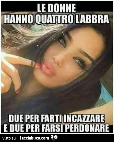 Diversi tipi di labbra