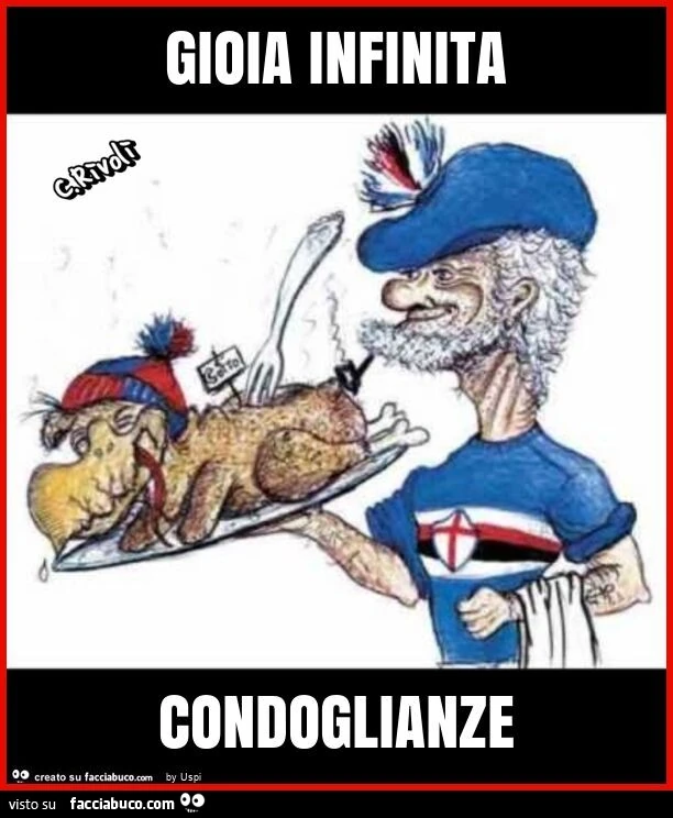 Gioia infinita condoglianze