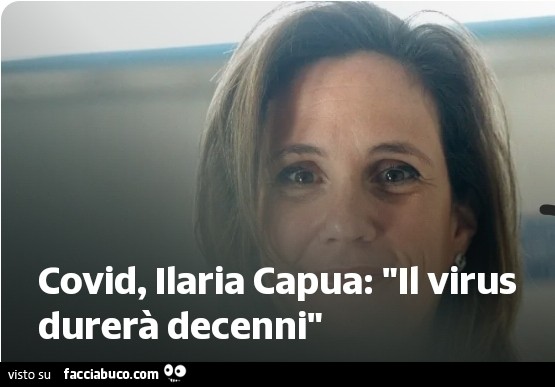Covid, Ilaria Capua: il virus durerà decenni