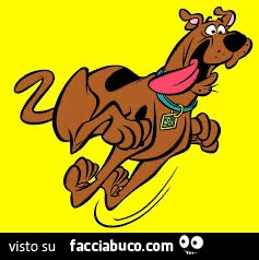Scooby-Doo corre