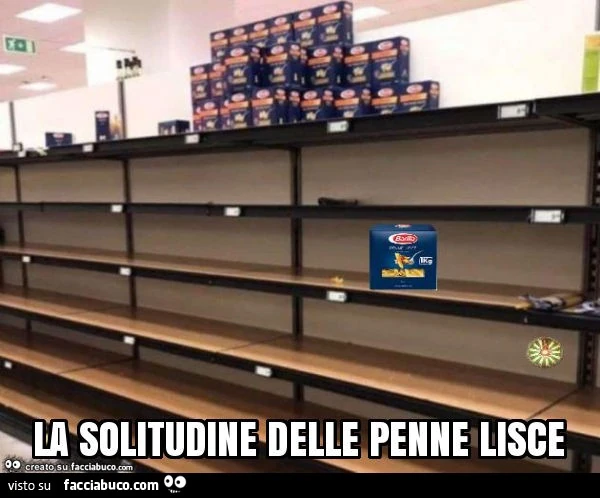 La solitudine delle penne lisce