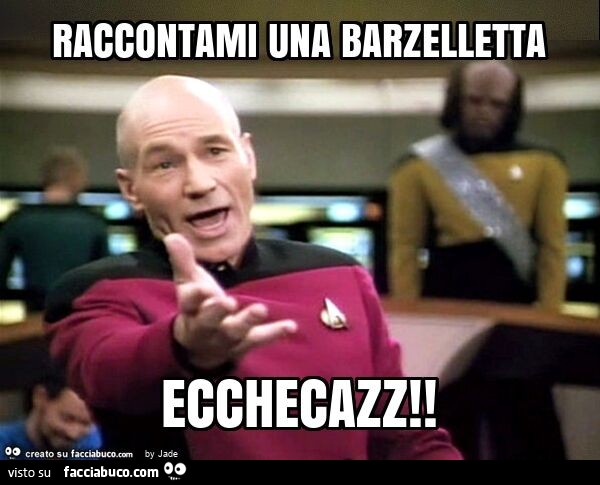 Raccontami una barzelletta ecchecazz