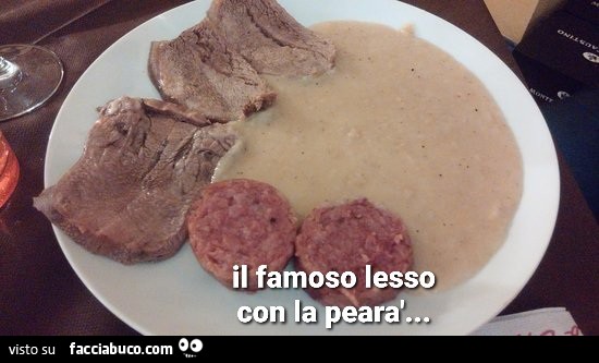 Lesso con la pearà
