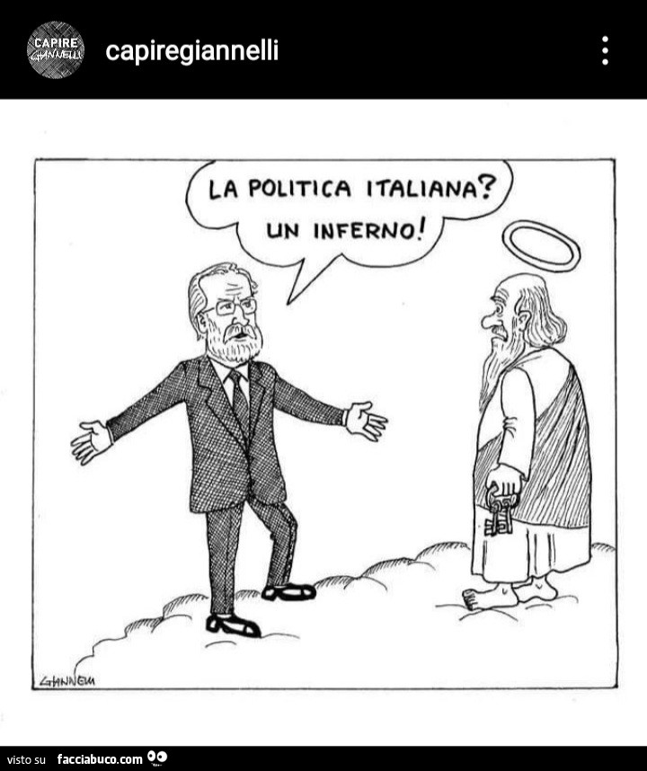 La politica italiana? Un inferno