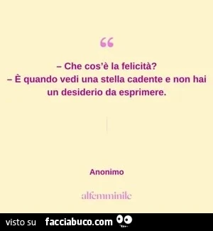 Felicità