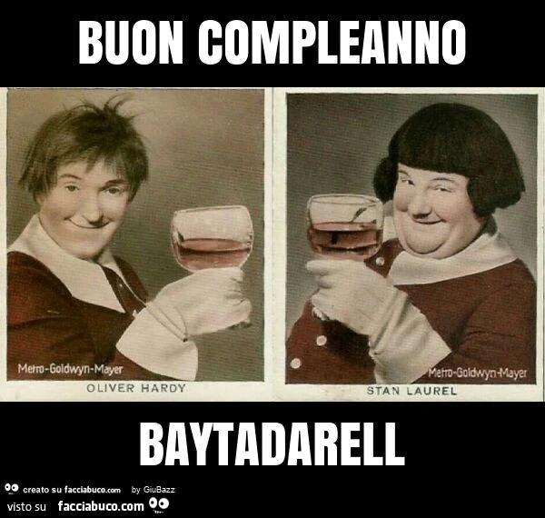 Buon compleanno baytadarell