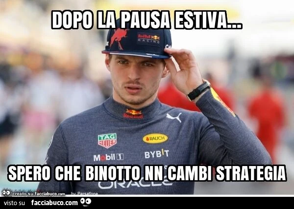 Dopo la pausa estiva&hellip; spero che binotto nn cambi strategia