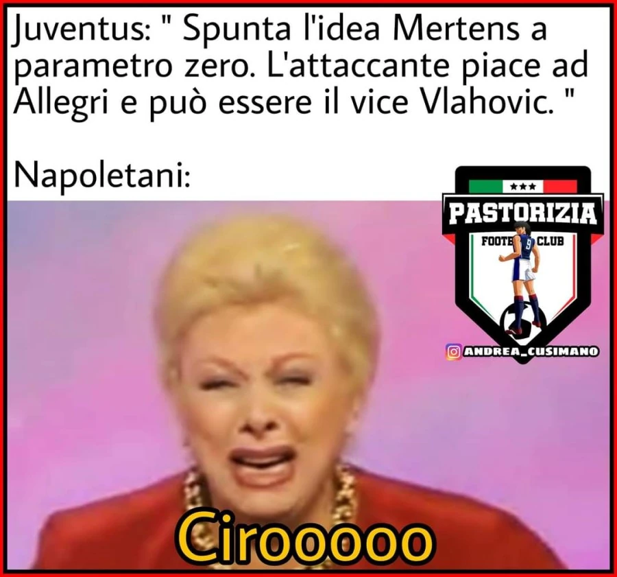 Juventus e Mertens