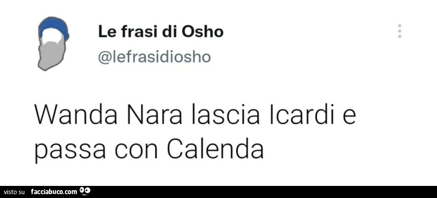 Wanda nara lascia icardi e passa con calenda