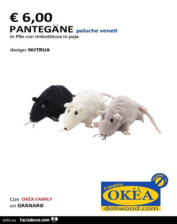 Pantegane in pile €6