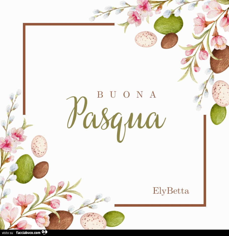 Buona Pasqua