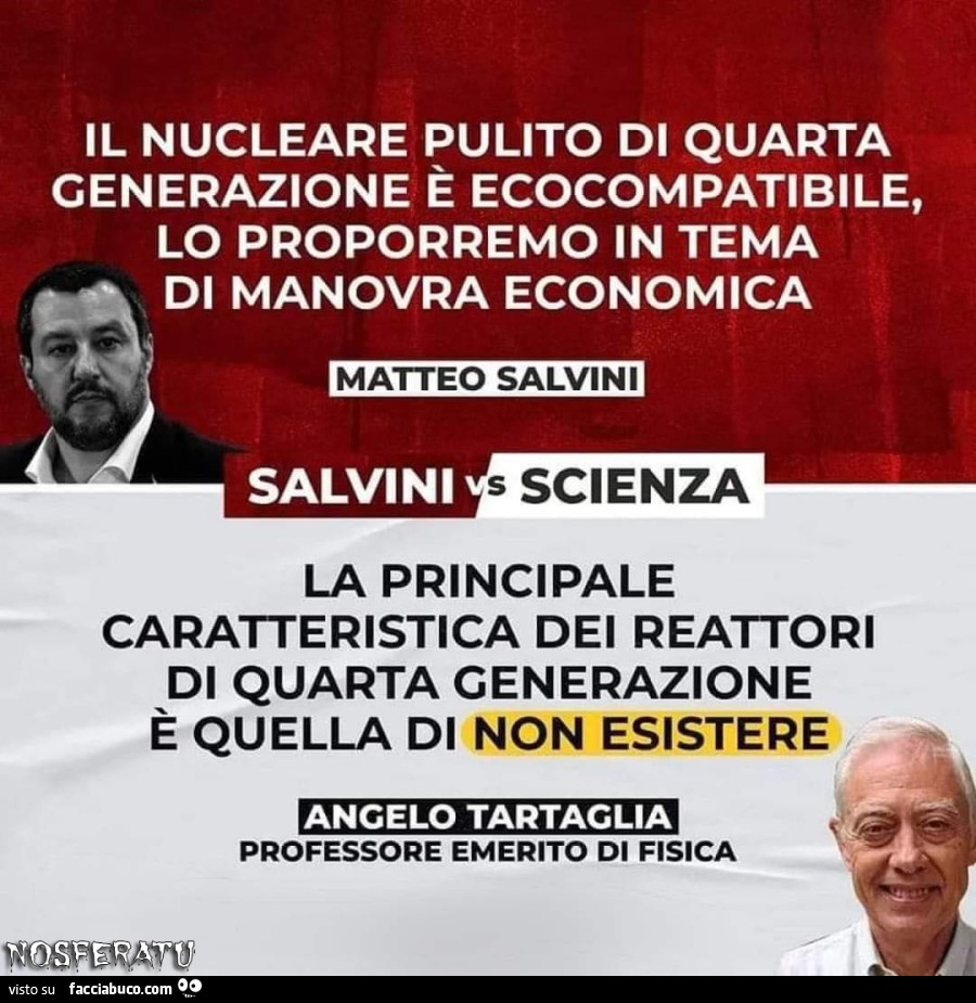 Salvini, ennesima figura di merda