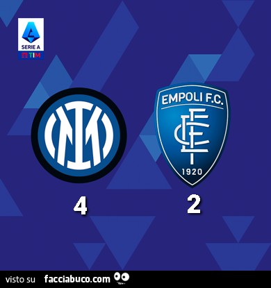 Inter 4 Empoli 2