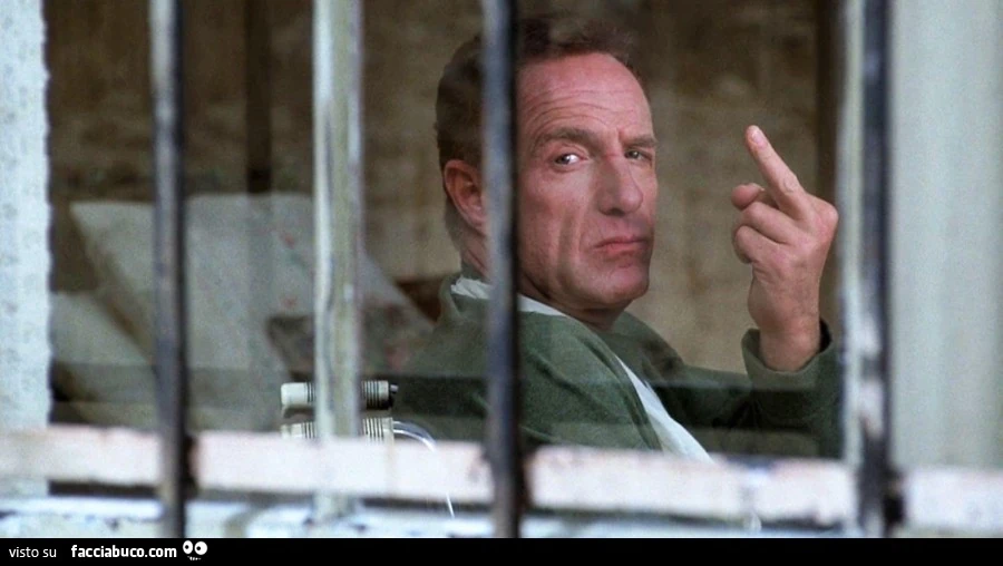 James Caan middle finger