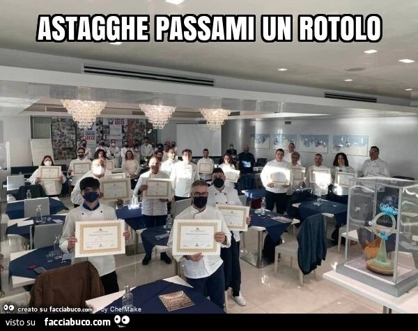 Astagghe passami un rotolo