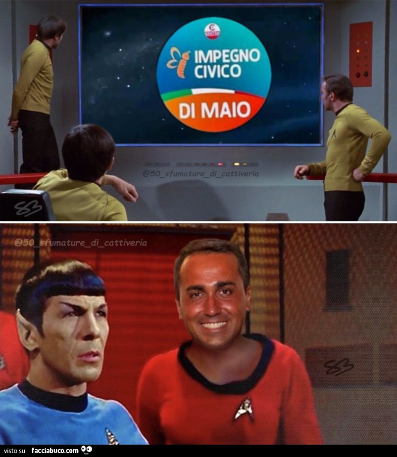 Impegno Civico Di Maio Star Trek