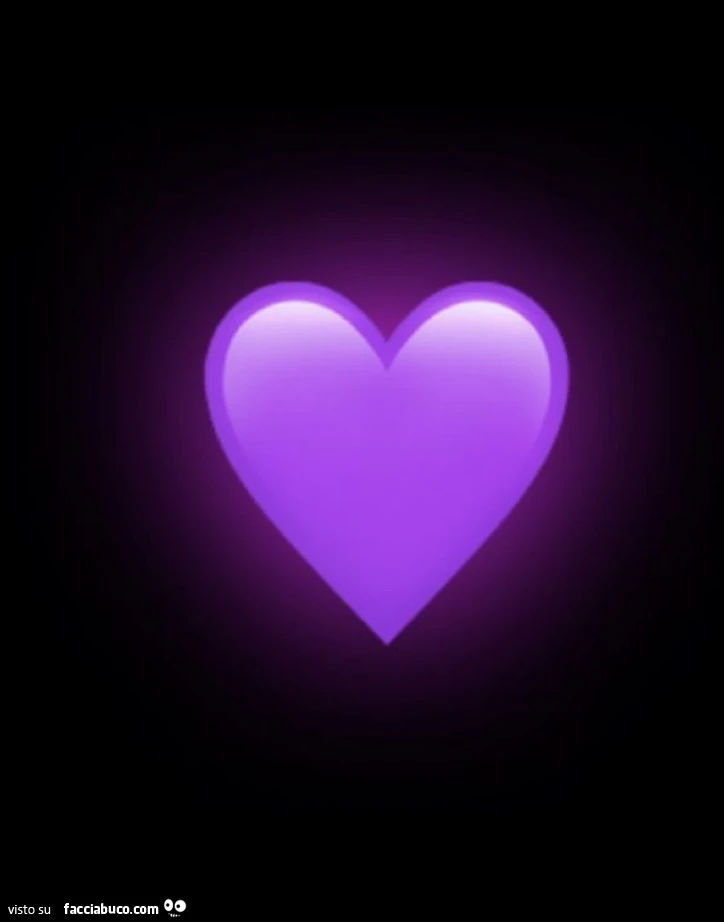 Cuore viola