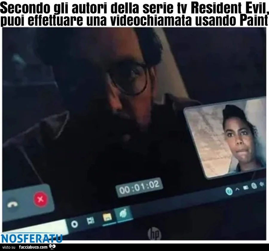 Da oggi useremo Paint per fare le videochiamate