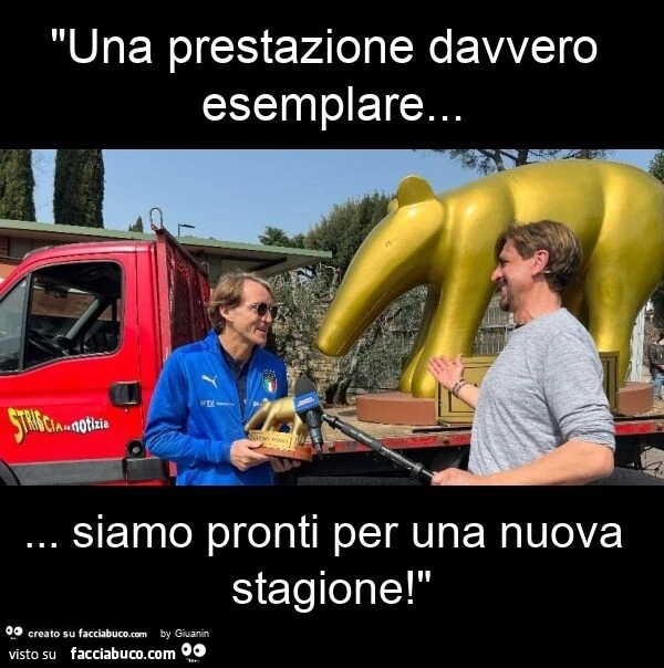 "una prestazione davvero esemplare… siamo pronti per una nuova stagione! "