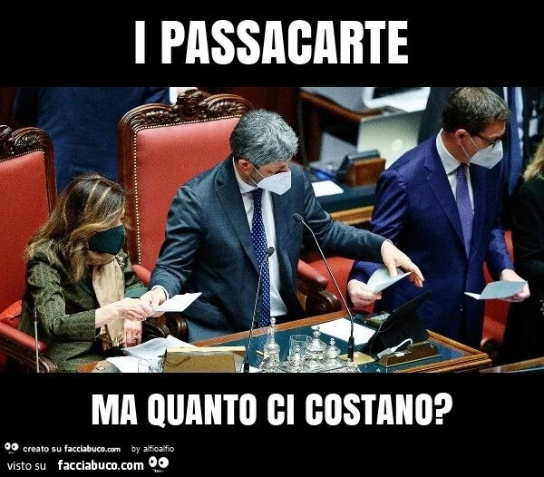 I passacarte ma quanto ci costano?